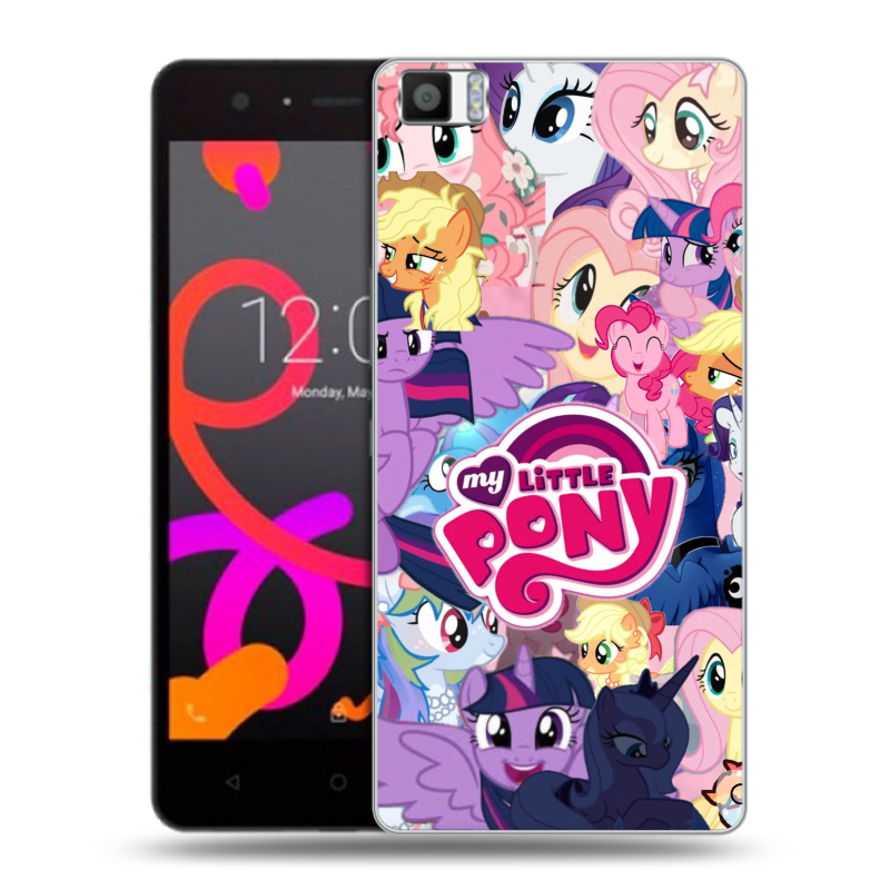 Силиконовый чехол на BQ Aquaris M5 с принтом My little pony Дружба чудо Силиконовый чехол на BQ Aquaris M5 с принтом My little pony Дружба чудо