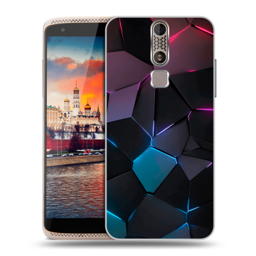 Пластиковый чехол на ZTE Axon Mini с принтом Геометрия неона Пластиковый чехол на ZTE Axon Mini с принтом Геометрия неона