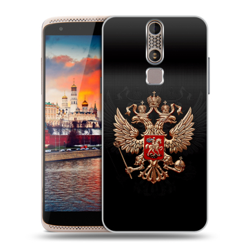 Пластиковый чехол на ZTE Axon Mini с принтом Герб России Пластиковый чехол на ZTE Axon Mini с принтом Герб России