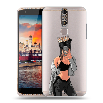 Пластиковый чехол на ZTE Axon Mini с принтом Женские принты Пластиковый чехол на ZTE Axon Mini с принтом Женские принты
