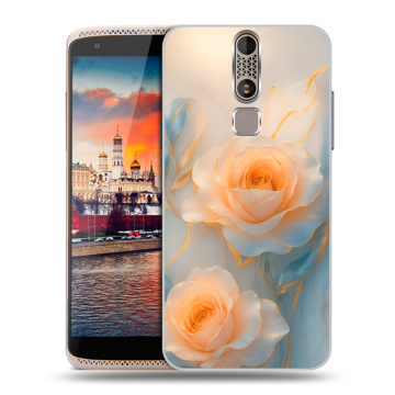 Пластиковый чехол на ZTE Axon Mini с принтом Женский