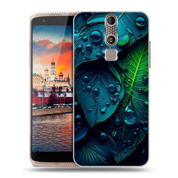 Пластиковый чехол на ZTE Axon Mini с принтом Листья Пластиковый чехол на ZTE Axon Mini с принтом Листья