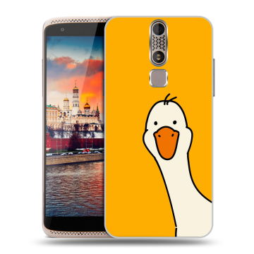 Пластиковый чехол на ZTE Axon Mini с принтом Утка
