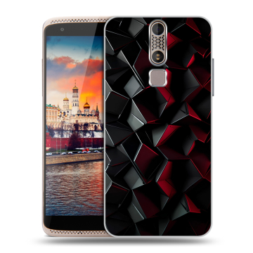 Пластиковый чехол на ZTE Axon Mini с принтом Абстракция Пластиковый чехол на ZTE Axon Mini с принтом Абстракция