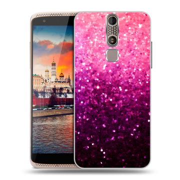 Пластиковый чехол на ZTE Axon Mini с принтом Блестки Пластиковый чехол на ZTE Axon Mini с принтом Блестки