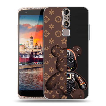 Пластиковый чехол на ZTE Axon Mini с принтом Луи робот Пластиковый чехол на ZTE Axon Mini с принтом Луи робот