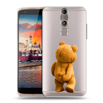 Пластиковый чехол на ZTE Axon Mini с принтом Медведь Пластиковый чехол на ZTE Axon Mini с принтом Медведь