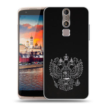 Пластиковый чехол на ZTE Axon Mini с принтом Герб России Пластиковый чехол на ZTE Axon Mini с принтом Герб России