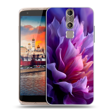Пластиковый чехол на ZTE Axon Mini с принтом женский цветы Пластиковый чехол на ZTE Axon Mini с принтом женский цветы