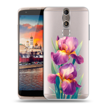Пластиковый чехол на ZTE Axon Mini с принтом Цветы орхидеи