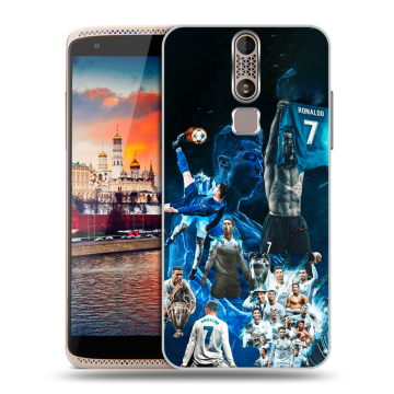 Пластиковый чехол на ZTE Axon Mini с принтом Реал Роналдо Пластиковый чехол на ZTE Axon Mini с принтом Реал Роналдо