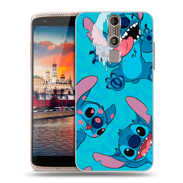 Пластиковый чехол на ZTE Axon Mini с принтом Лило и Стич Пластиковый чехол на ZTE Axon Mini с принтом Лило и Стич