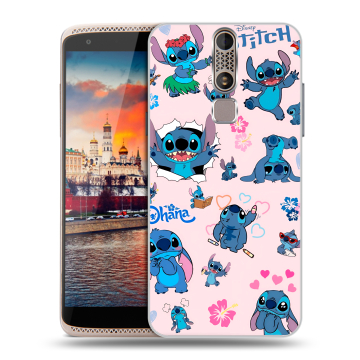 Пластиковый чехол на ZTE Axon Mini с принтом Лило и Стич Пластиковый чехол на ZTE Axon Mini с принтом Лило и Стич