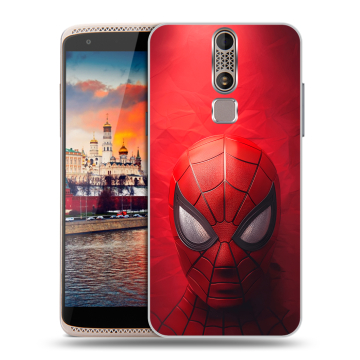 Пластиковый чехол на ZTE Axon Mini с принтом Spiderman Человек паук Пластиковый чехол на ZTE Axon Mini с принтом Spiderman Человек паук