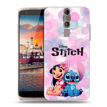 Пластиковый чехол на ZTE Axon Mini с принтом Лило и Стич Пластиковый чехол на ZTE Axon Mini с принтом Лило и Стич