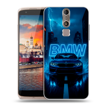 Пластиковый чехол на ZTE Axon Mini с принтом BMW БМВ Пластиковый чехол на ZTE Axon Mini с принтом BMW БМВ