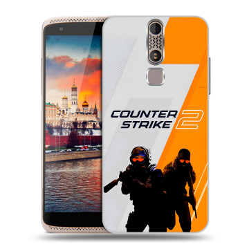 Пластиковый чехол на ZTE Axon Mini с принтом Counter Strike