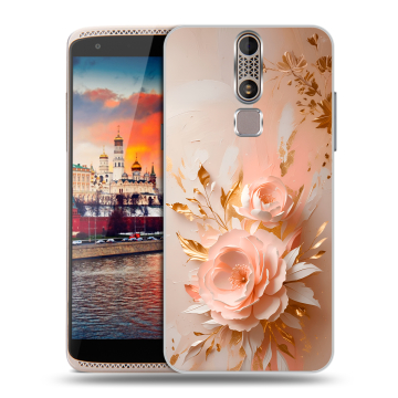 Пластиковый чехол на ZTE Axon Mini с принтом женский