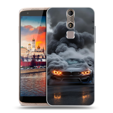 Пластиковый чехол на ZTE Axon Mini с принтом BMW БМВ Пластиковый чехол на ZTE Axon Mini с принтом BMW БМВ