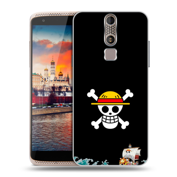 Пластиковый чехол на ZTE Axon Mini с принтом One Piece Ван Пис Пластиковый чехол на ZTE Axon Mini с принтом One Piece Ван Пис