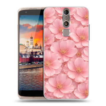 Пластиковый чехол на ZTE Axon Mini с принтом женский