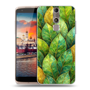 Пластиковый чехол на ZTE Axon Mini с принтом женский
