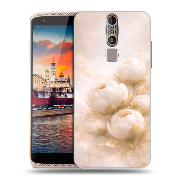 Пластиковый чехол на ZTE Axon Mini с принтом женский