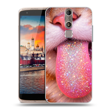 Пластиковый чехол на ZTE Axon Mini с принтом для девочек