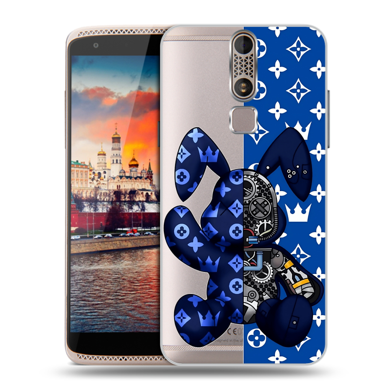 Пластиковый чехол на ZTE Axon Mini с принтом Луи робот Пластиковый чехол на ZTE Axon Mini с принтом Луи робот