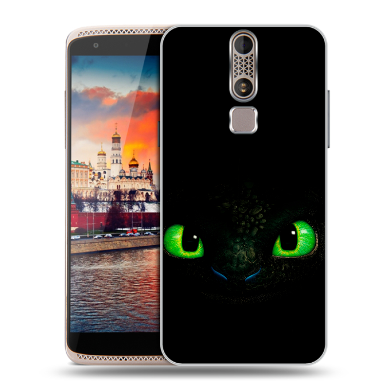 Пластиковый чехол на ZTE Axon Mini с принтом Как приручить дракона Пластиковый чехол на ZTE Axon Mini с принтом Как приручить дракона