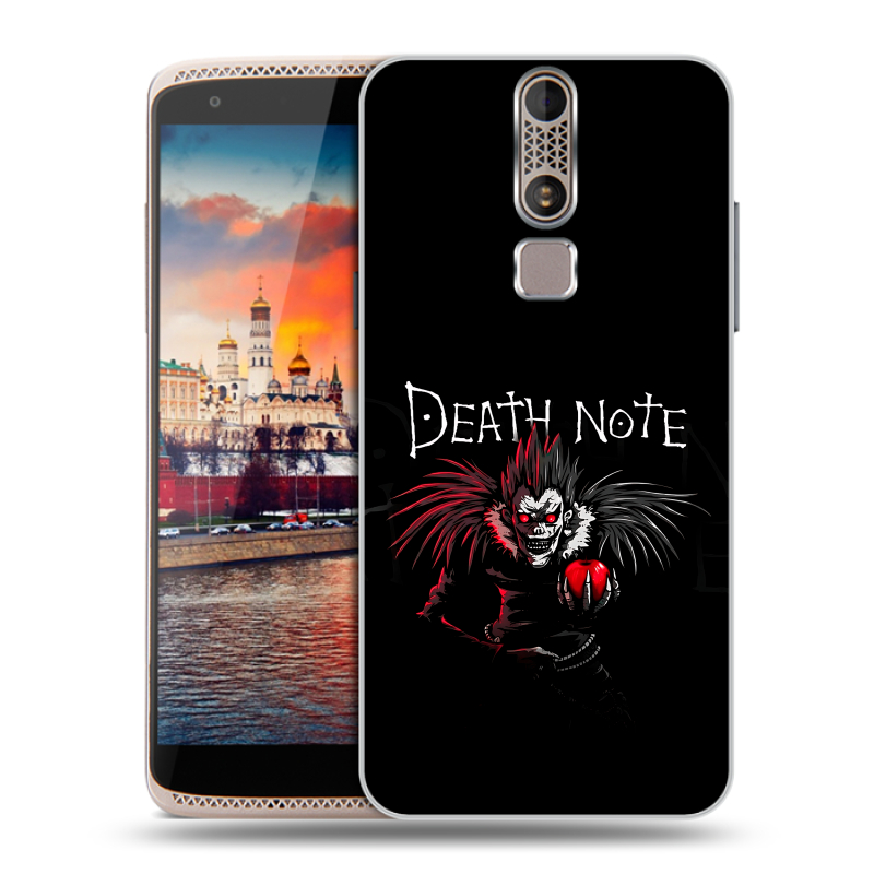 Пластиковый чехол на ZTE Axon Mini с принтом Death note Тетрадь смерти Пластиковый чехол на ZTE Axon Mini с принтом Death note Тетрадь смерти