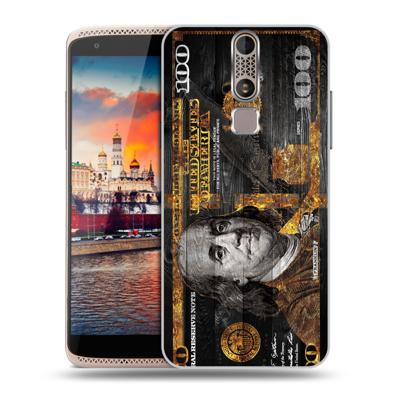 Пластиковый чехол на ZTE Axon Mini с принтом Доллар деньги Пластиковый чехол на ZTE Axon Mini с принтом Доллар деньги