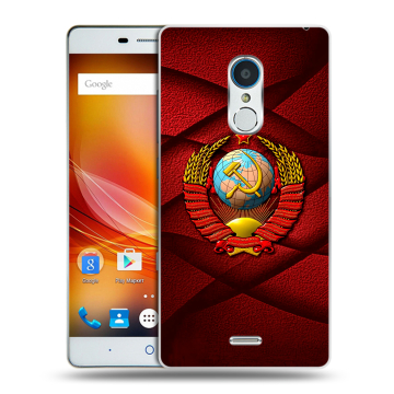 Силиконовый чехол на ZTE Blade X9 с принтом Герб СССР Силиконовый чехол на ZTE Blade X9 с принтом Герб СССР