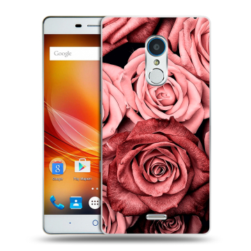 Силиконовый чехол на ZTE Blade X9 с принтом Цветы розы Силиконовый чехол на ZTE Blade X9 с принтом Цветы розы
