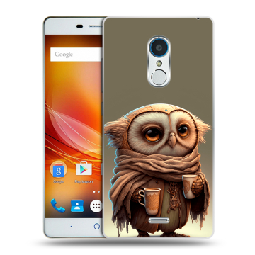 Силиконовый чехол на ZTE Blade X9 с принтом Сова Силиконовый чехол на ZTE Blade X9 с принтом Сова