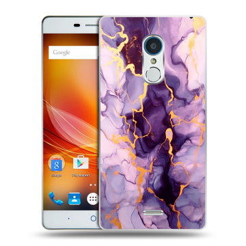 Силиконовый чехол на ZTE Blade X9 с принтом Мрамор Силиконовый чехол на ZTE Blade X9 с принтом Мрамор