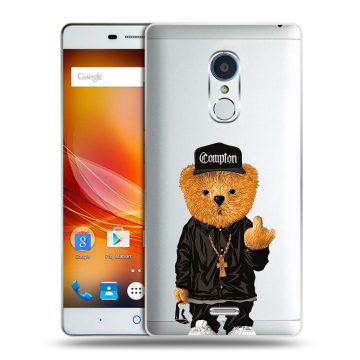 Силиконовый чехол на ZTE Blade X9 с принтом Мишка Силиконовый чехол на ZTE Blade X9 с принтом Мишка