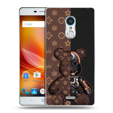 Силиконовый чехол на ZTE Blade X9 с принтом Луи робот Силиконовый чехол на ZTE Blade X9 с принтом Луи робот