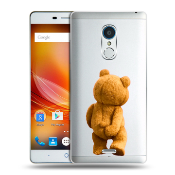 Силиконовый чехол на ZTE Blade X9 с принтом Медведь Силиконовый чехол на ZTE Blade X9 с принтом Медведь