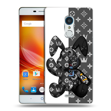Силиконовый чехол на ZTE Blade X9 с принтом Луи робот Силиконовый чехол на ZTE Blade X9 с принтом Луи робот