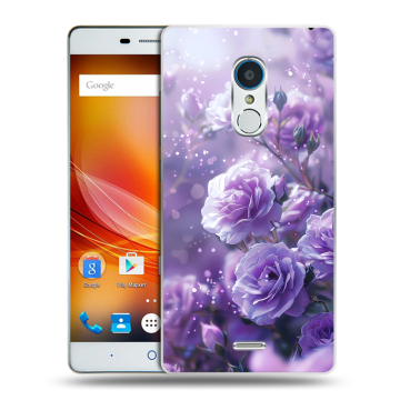 Силиконовый чехол на ZTE Blade X9 с принтом Розы цветы
