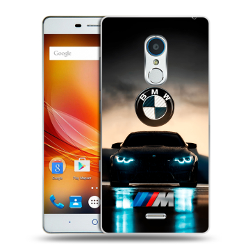 Силиконовый чехол на ZTE Blade X9 с принтом БМВ BMW