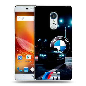 Силиконовый чехол на ZTE Blade X9 с принтом БМВ BMW