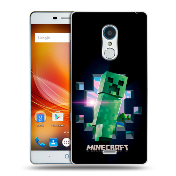 Силиконовый чехол на ZTE Blade X9 с принтом Майнкрафт Minecraft Силиконовый чехол на ZTE Blade X9 с принтом Майнкрафт Minecraft