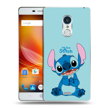 Силиконовый чехол на ZTE Blade X9 с принтом Лило и Стич Силиконовый чехол на ZTE Blade X9 с принтом Лило и Стич