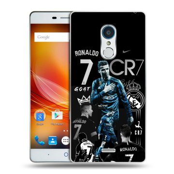 Силиконовый чехол на ZTE Blade X9 с принтом Реал Роналдо Силиконовый чехол на ZTE Blade X9 с принтом Реал Роналдо