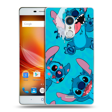 Силиконовый чехол на ZTE Blade X9 с принтом Лило и Стич Силиконовый чехол на ZTE Blade X9 с принтом Лило и Стич