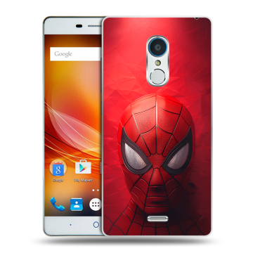 Силиконовый чехол на ZTE Blade X9 с принтом Spiderman Человек паук Силиконовый чехол на ZTE Blade X9 с принтом Spiderman Человек паук