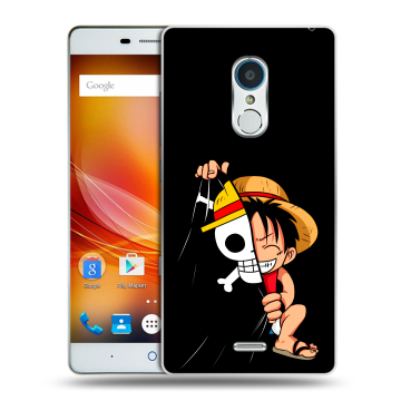 Силиконовый чехол на ZTE Blade X9 с принтом One Piece Ван Пис