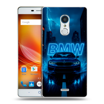 Силиконовый чехол на ZTE Blade X9 с принтом BMW БМВ Силиконовый чехол на ZTE Blade X9 с принтом BMW БМВ